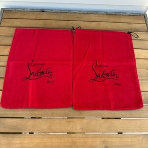 Christian Louboutin Red Dust Bags